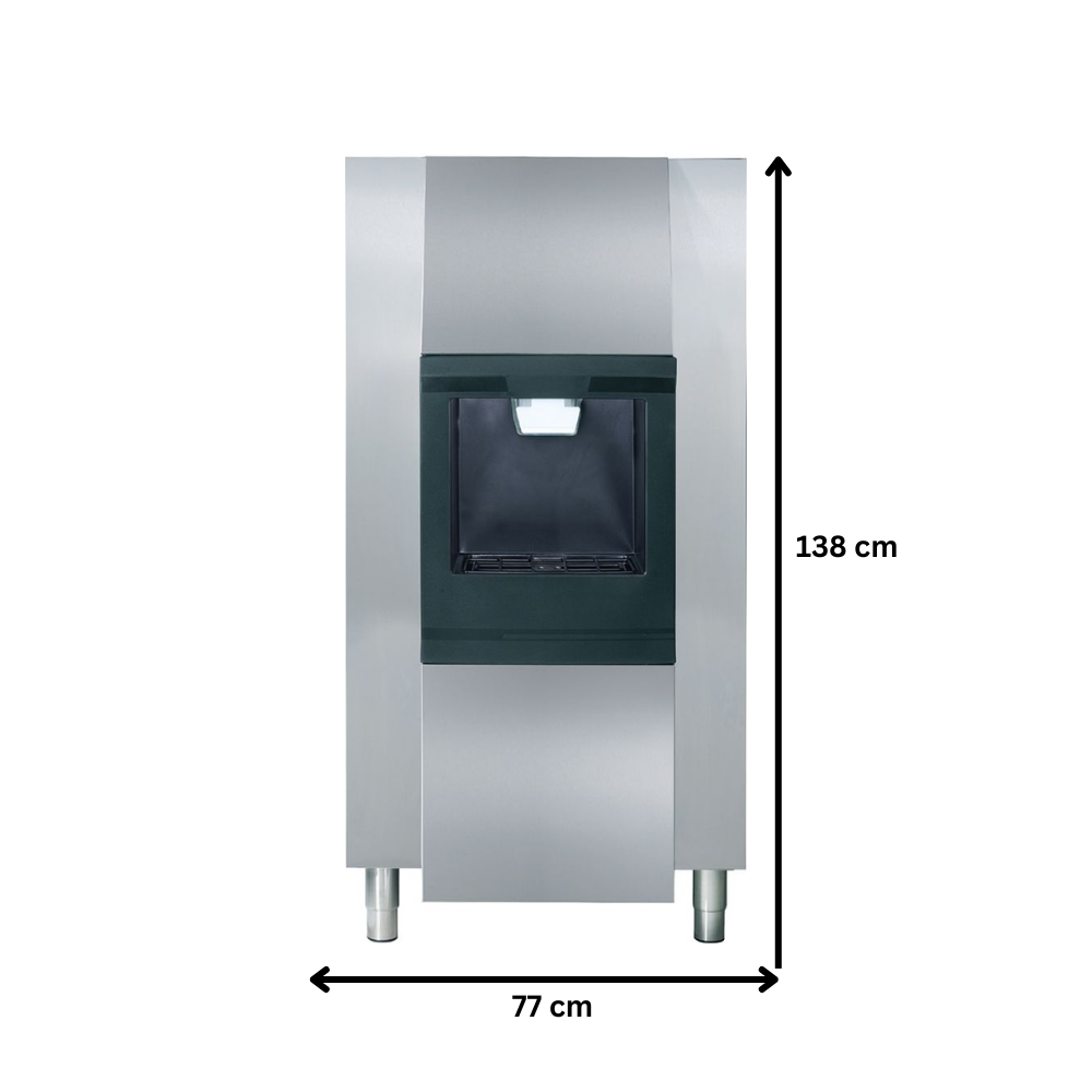 Dispenser cuburi de gheata cu depozit 104 kg - 5