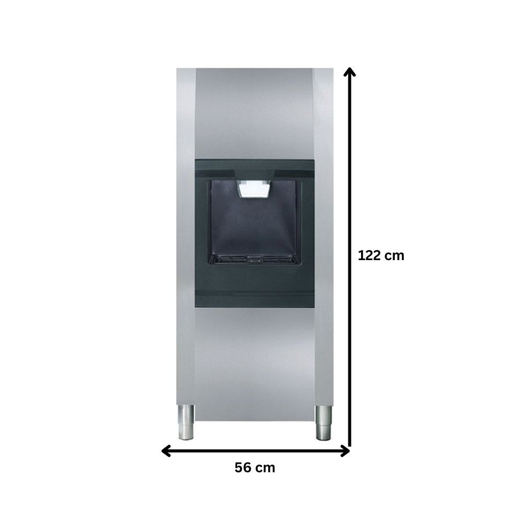 Dispenser cuburi de gheata cu depozit 58 kg - 4