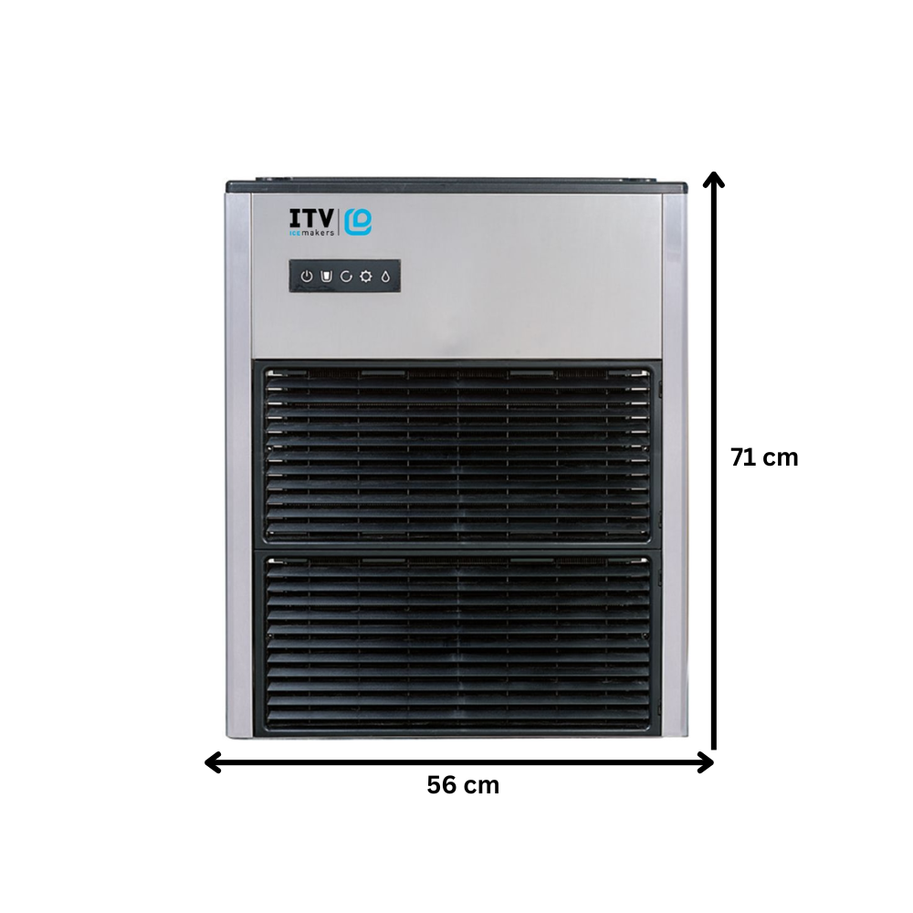 Masina fulgi de gheata grosi profesionala ITV modulara, capacitate 490 kg / zi - 3