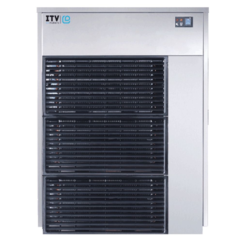 Masina fulgi de gheata granulara profesionala ITV modulara, capacitate 655 kg / zi - 380V - 0