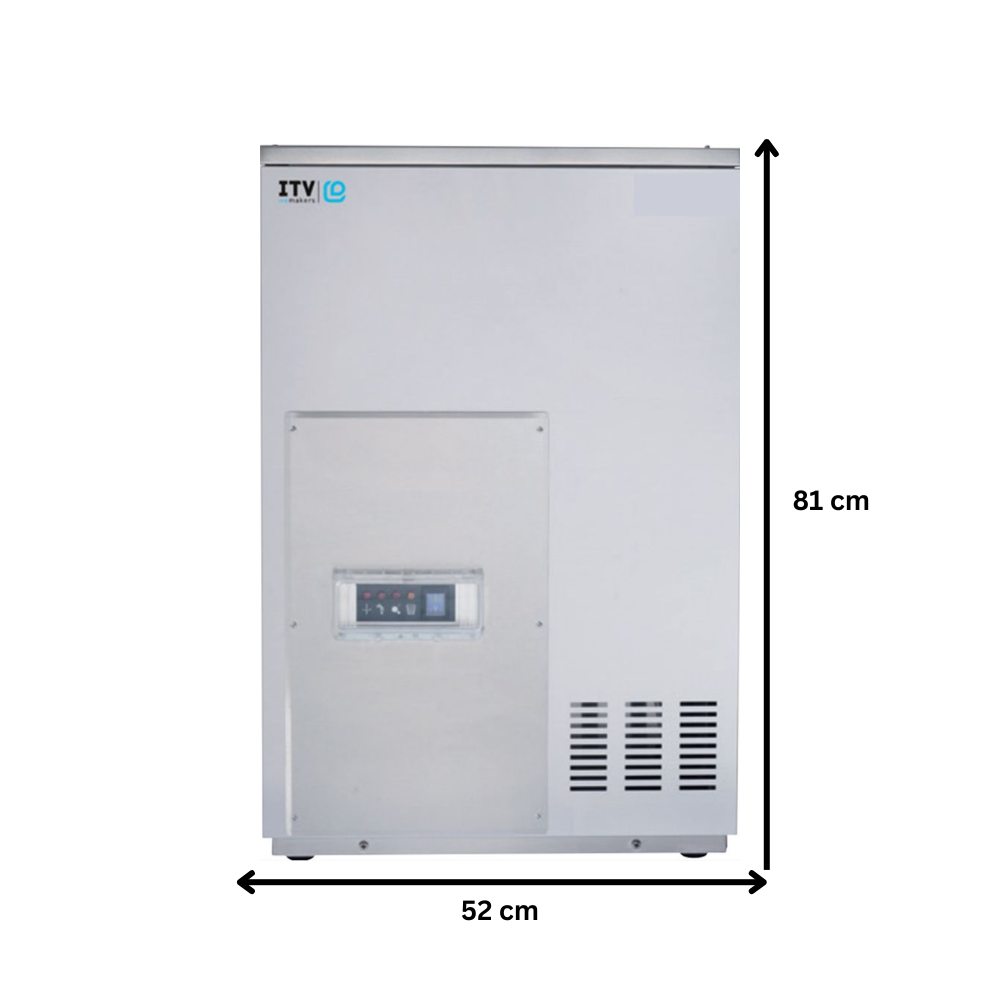 Masina fulgi de gheata granulara profesionala ITV modulara, capacitate 850 kg / zi - 3