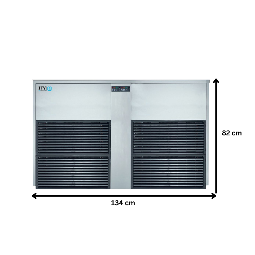 Masina fulgi de gheata granulara profesionala ITV modulara, capacitate 1125 kg / zi - 4