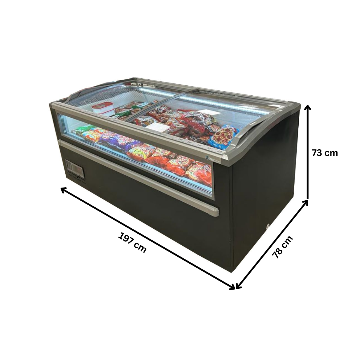 Insula congelare, 745 lt, 212*95*90 cm - 4