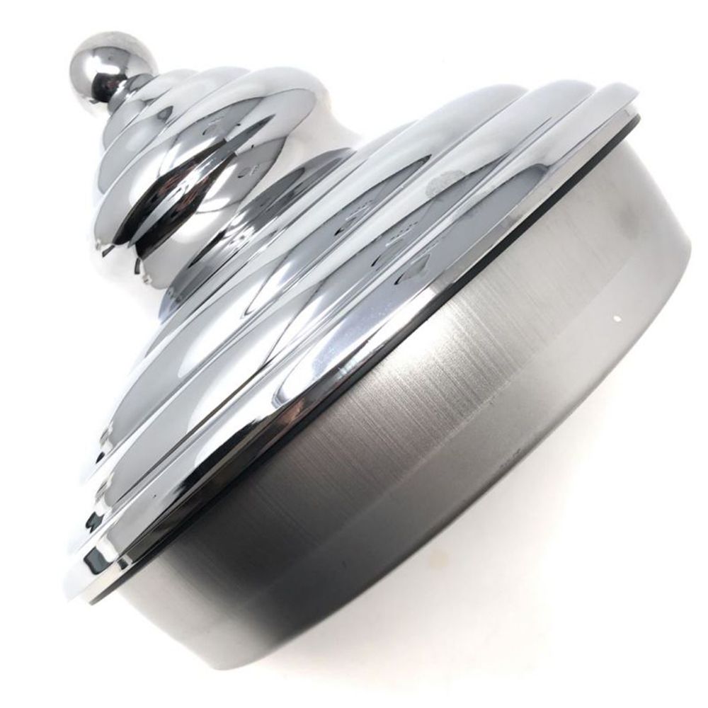 Capac inox pentru pentru cuva rotunda inghetata 7 lt - 1