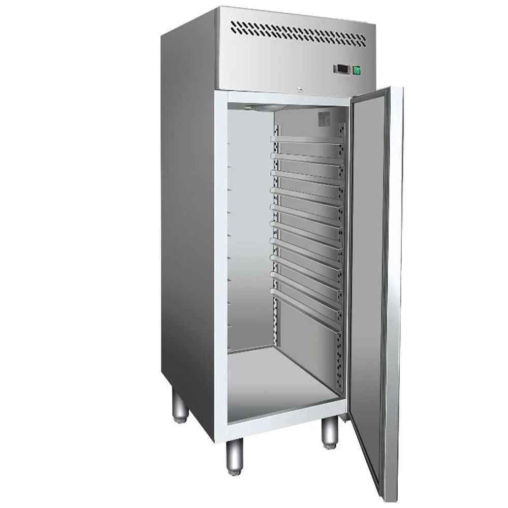 Dulap frigorific vertical inox cu 1 usa, pentru patiserie, 20 tavi 40x60, 737 lt - 1