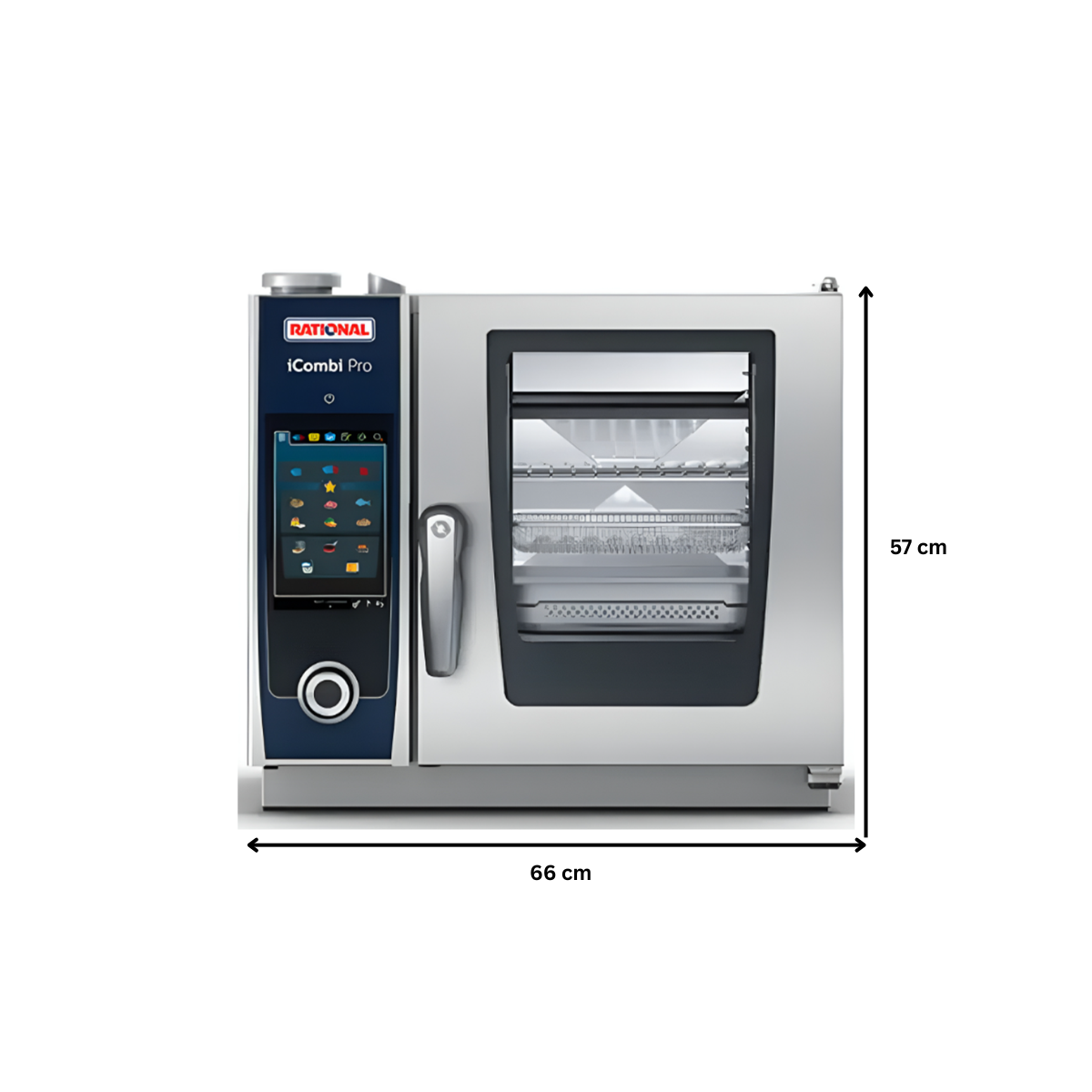Cuptor profesional RATIONAL iCombi Pro gastro/patiserie, electric cu umidificare automata si boiler, 6 tavi GN2/3 - 5