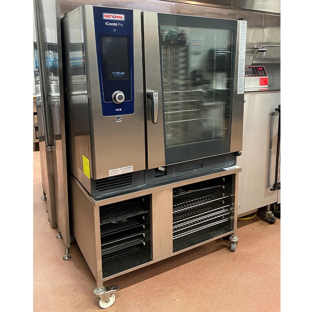 Cuptor profesional RATIONAL iCombi Pro gastro/patiserie, electric cu umidificare automata si boiler, 10 tavi GN1/1 - 2