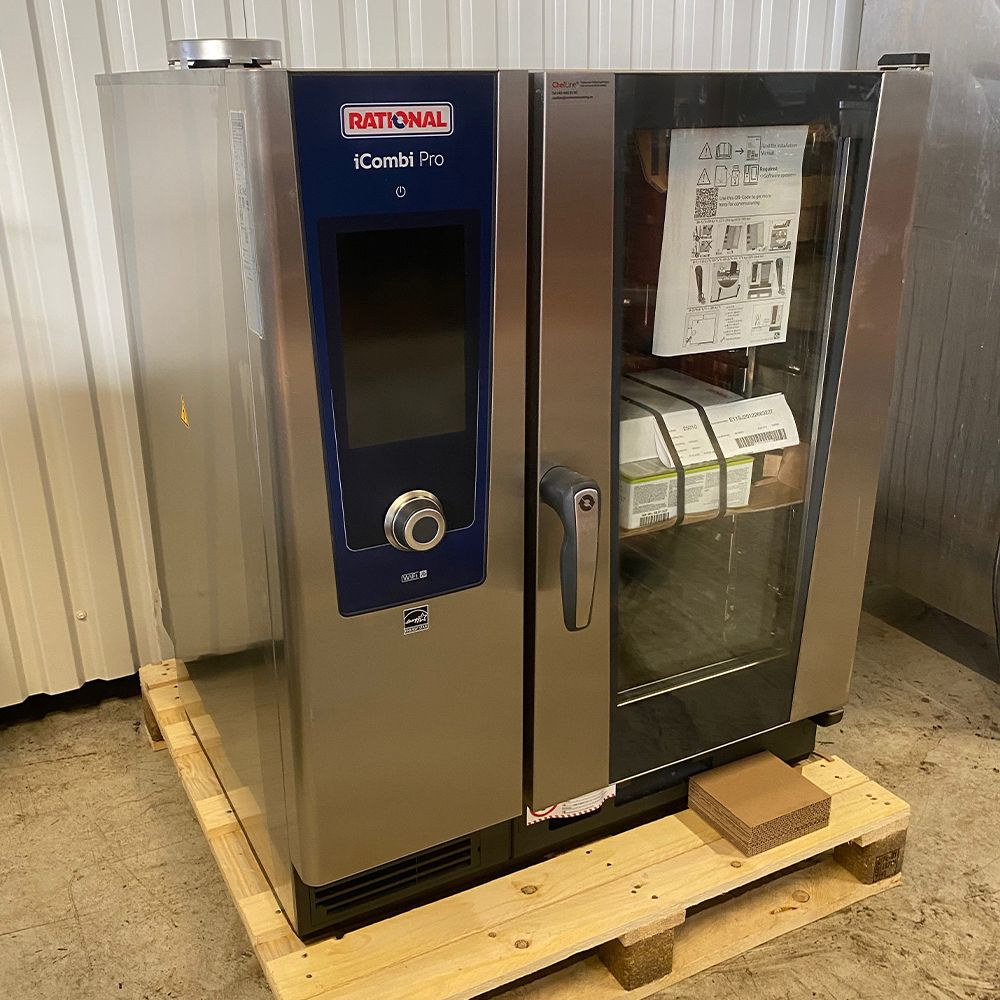 Cuptor profesional RATIONAL iCombi Pro gastro/patiserie, electric cu umidificare automata si boiler, 10 tavi GN1/1 - 4