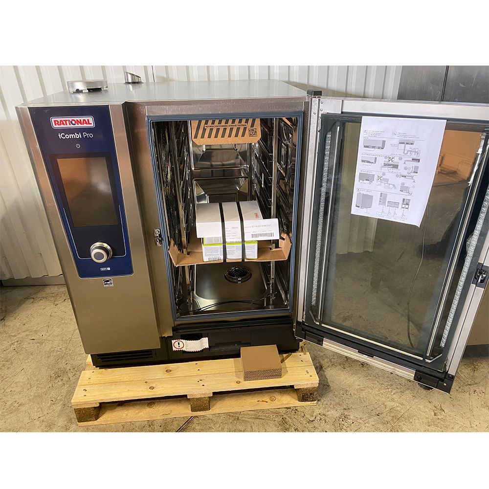 Cuptor profesional RATIONAL iCombi Pro gastro/patiserie, electric cu umidificare automata si boiler, 10 tavi GN1/1 - 5