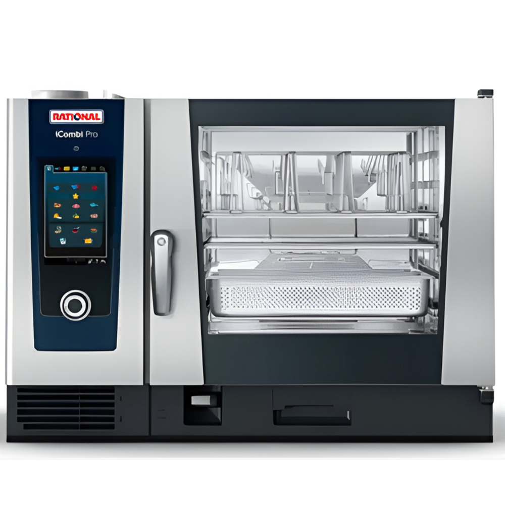 Cuptor profesional RATIONAL iCombi Pro gastro/patiserie, electric, cu umidificare automata si boiler, 6 tavi GN2/1 - 0