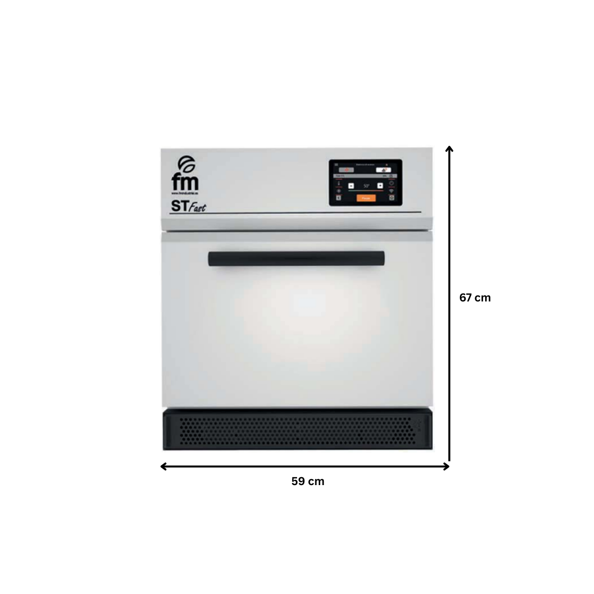 Cuptor multifunctional super rapid, racire ciclonica, 3 tavi 430*430, 59*71.5*67.5 cm - 1