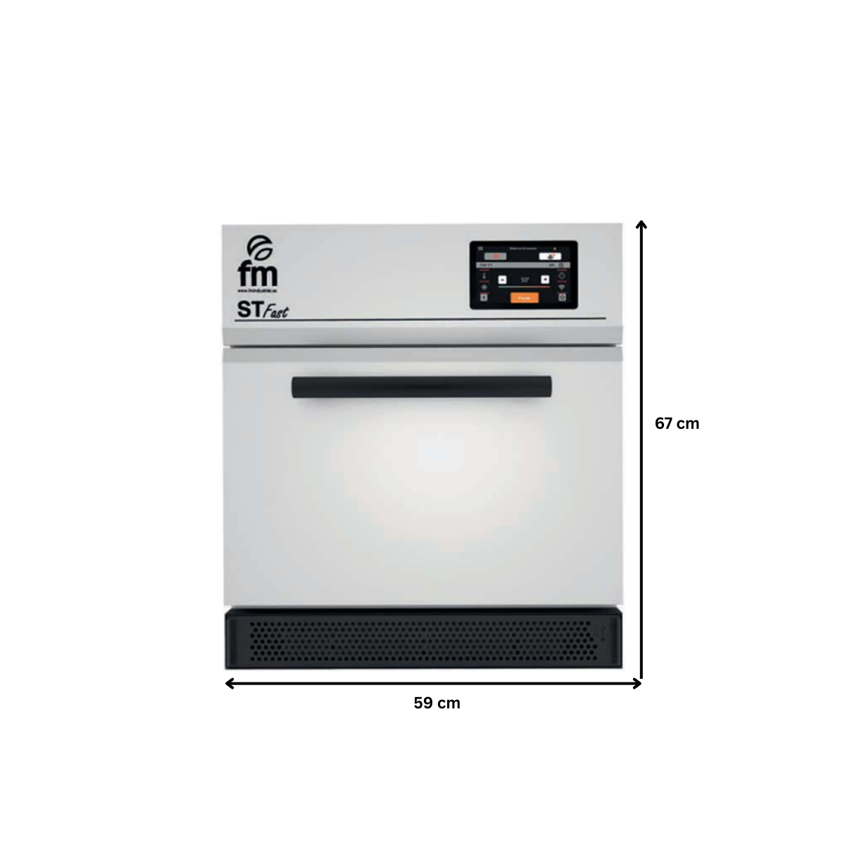 Cuptor multifunctional super rapid, racire ciclonica, 3 tavi 430*430, 59*71.5*67.5 cm - 1
