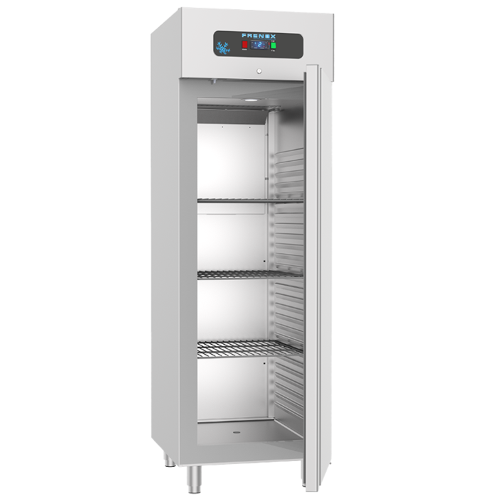 Dulap congelator vertical inox, FRENOX cu 1 usa, Eficienta Energetica, 700 lt - 1