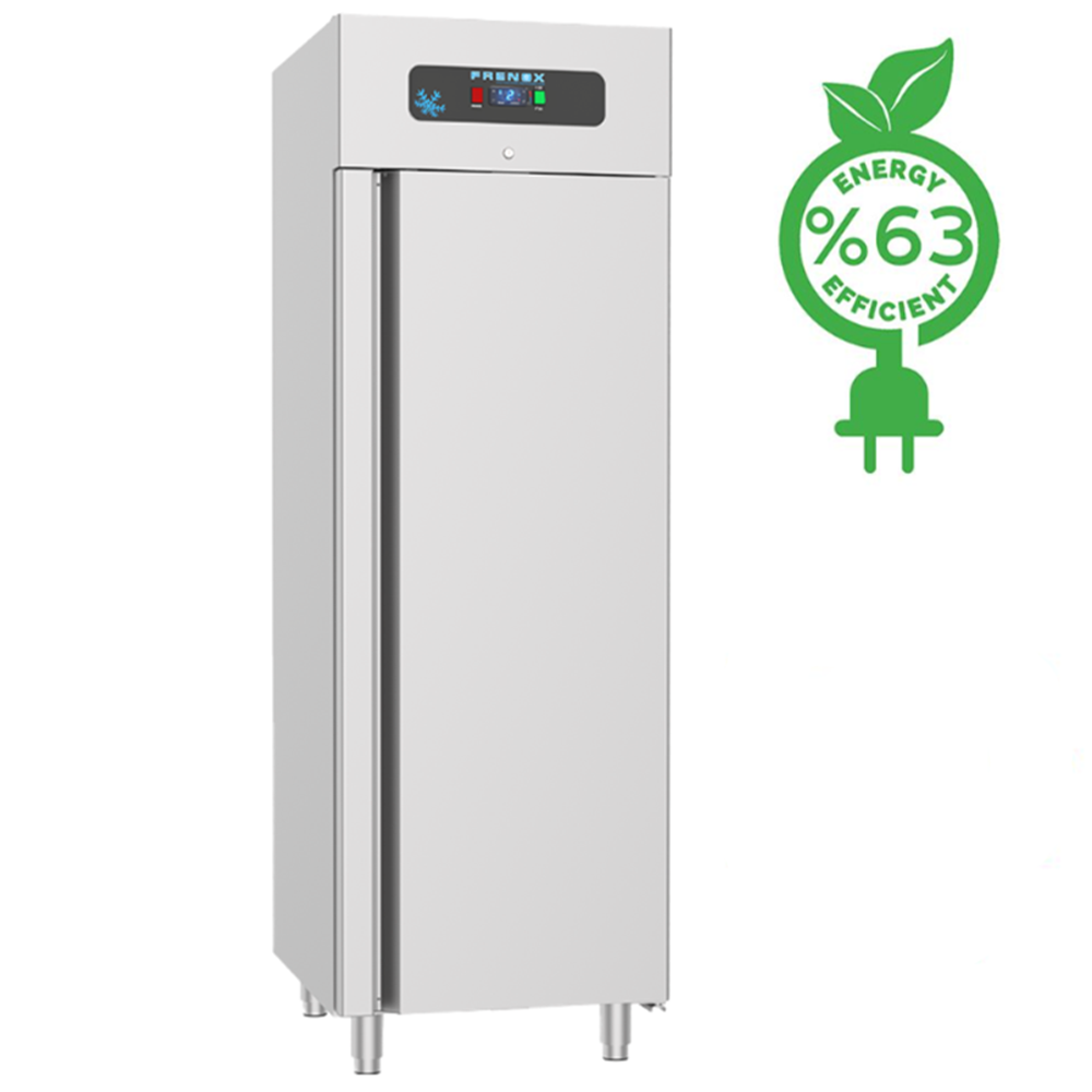 Dulap congelator vertical inox, FRENOX cu 1 usa, Eficienta Energetica, 700 lt - 2