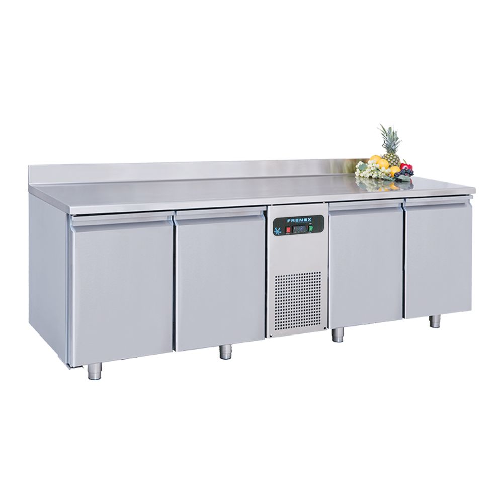 Masa congelare FRENOX, profesionala, inox, 4 usi, 632 lt, 227*70*85 cm - 0