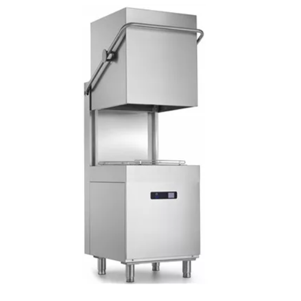 Masina de spalat vase profesionala OZTI cu capota panou control digital - 0