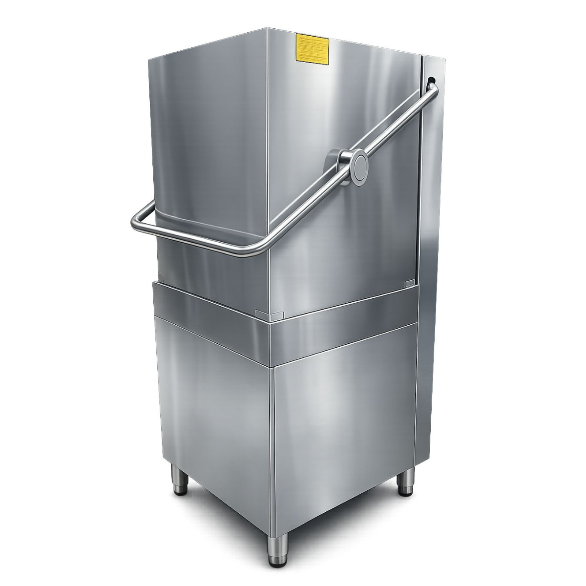 Masina de spalat vase profesionala OZTI cu capota, panou control digital, Inox, capacitate de spalare 1100 farfurii pe ora - 2