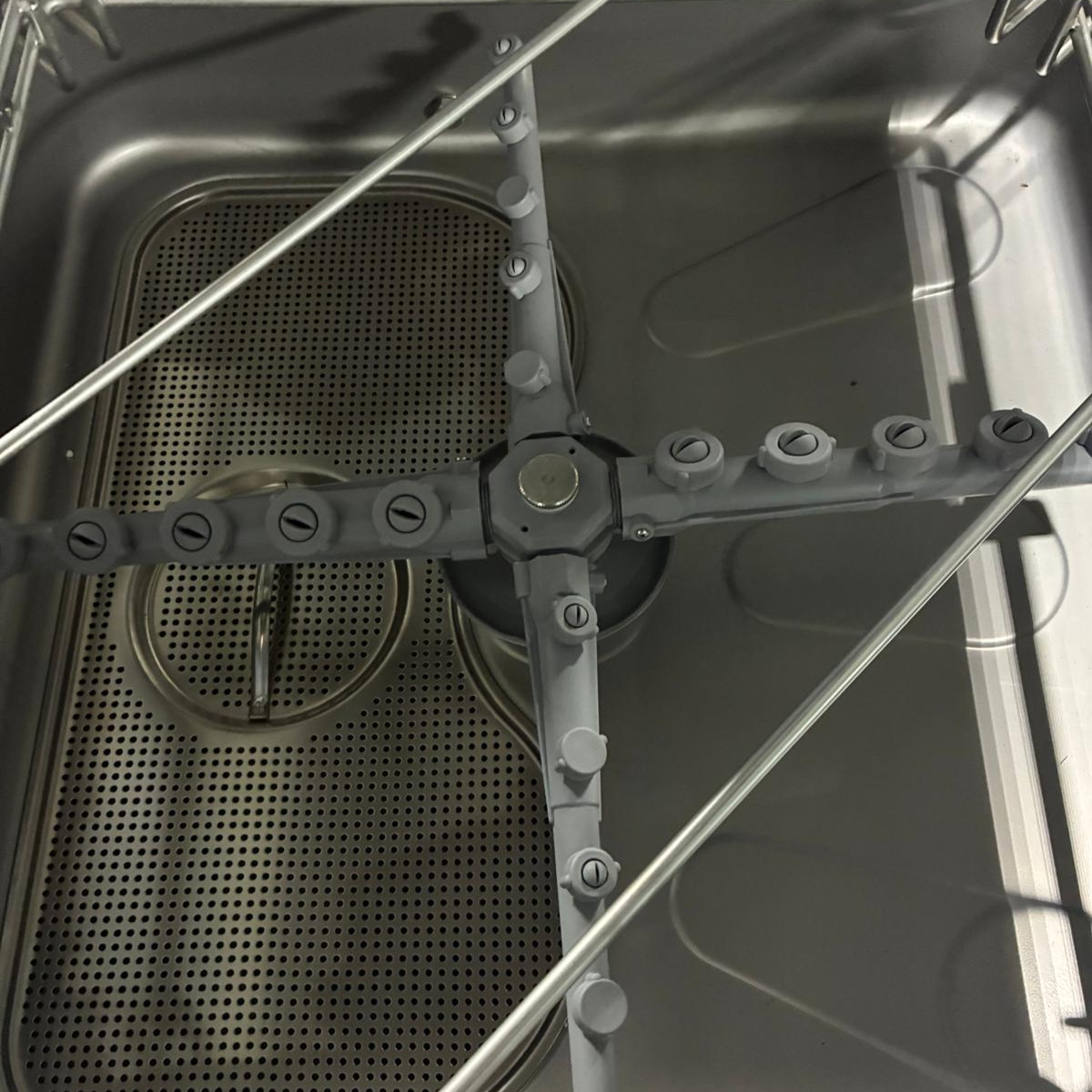 Masina de spalat vase profesionala OZTI cu capota, panou control digital, Inox, capacitate de spalare 1100 farfurii pe ora - 3