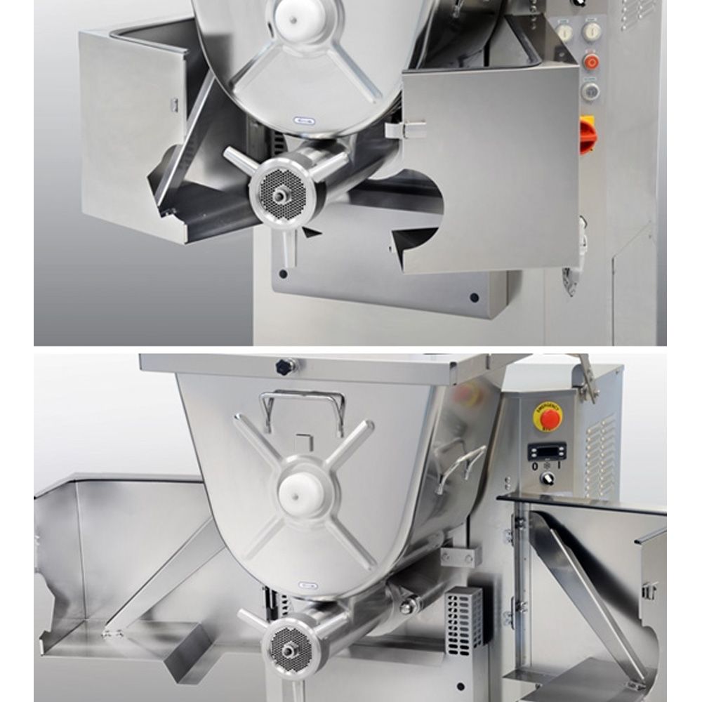 Masina pentru tocat carne, LA MINERVA, inox, 1200 kg/h, 70.5*94*127 cm - 2