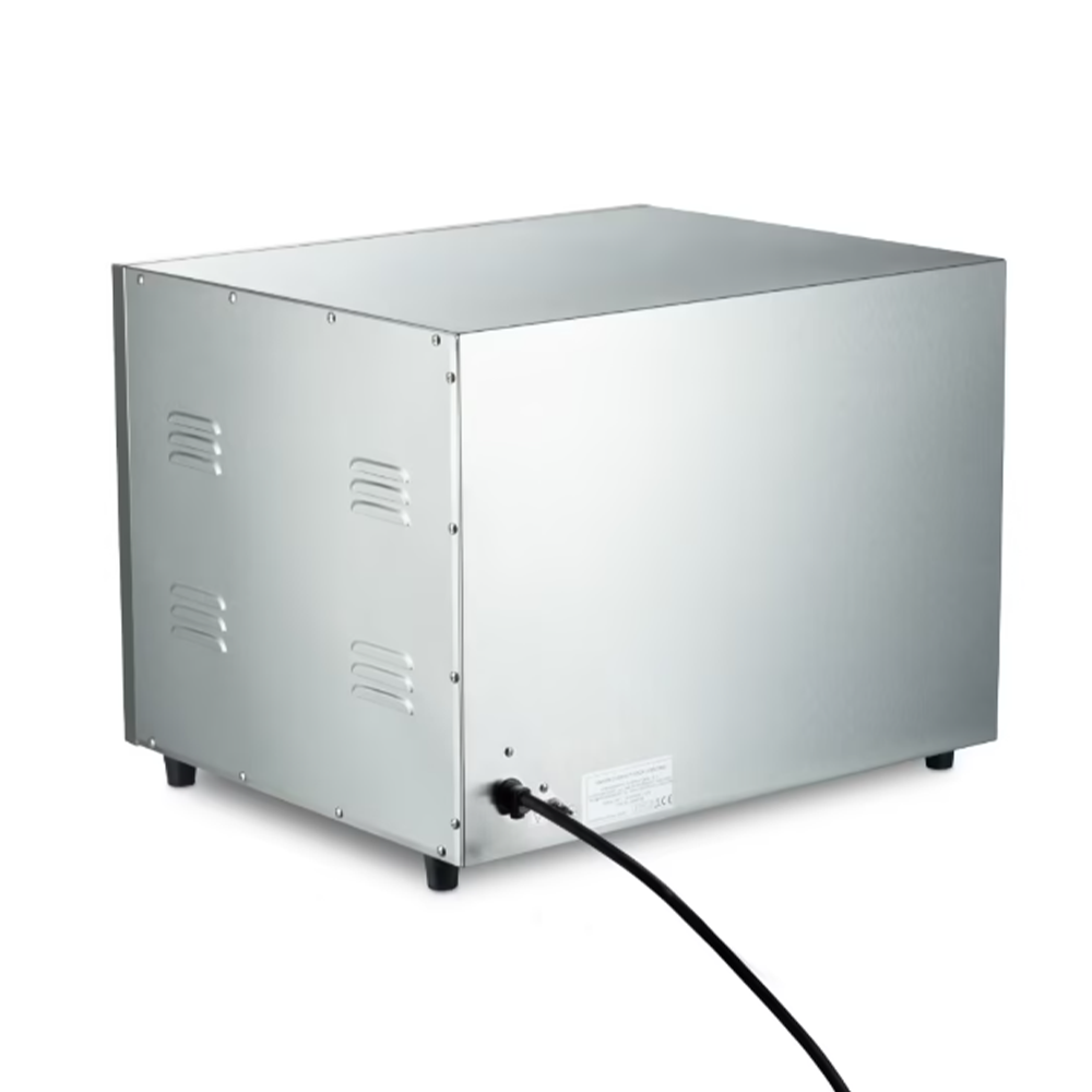 Cuptor profesional pizza cu 2 vetre, electric, baza din samota, 8 pizza x 20 cm - 9