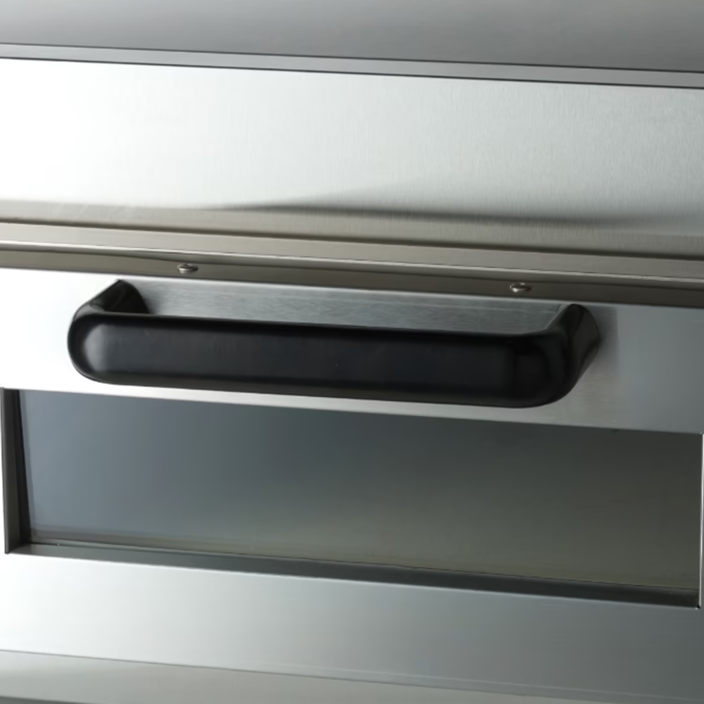 Cuptor profesional pizza cu 2 vetre, electric, baza din samota, 8 pizza x 20 cm - 10