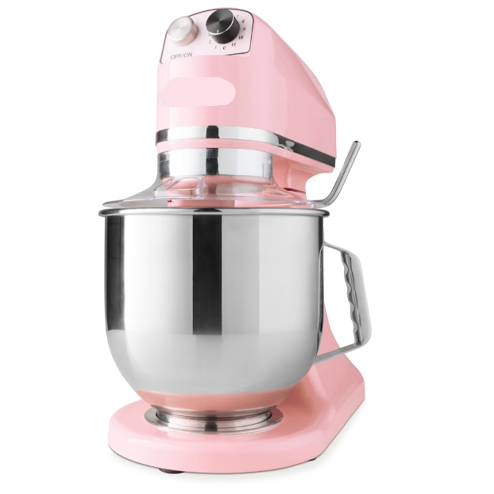 Mixer planetar 7 lt cu cap rabatabil si 11 viteze PINK - 1