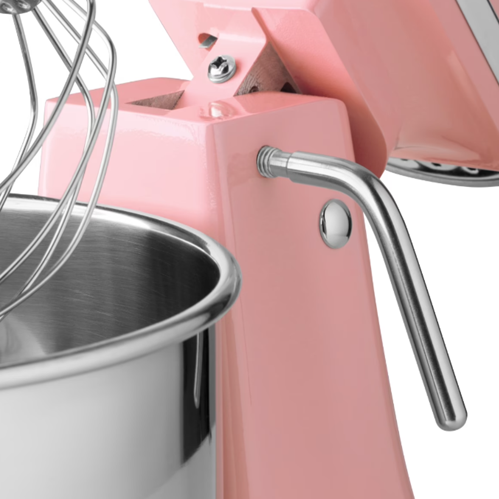 Mixer planetar 7 lt cu cap rabatabil si 11 viteze PINK - 4