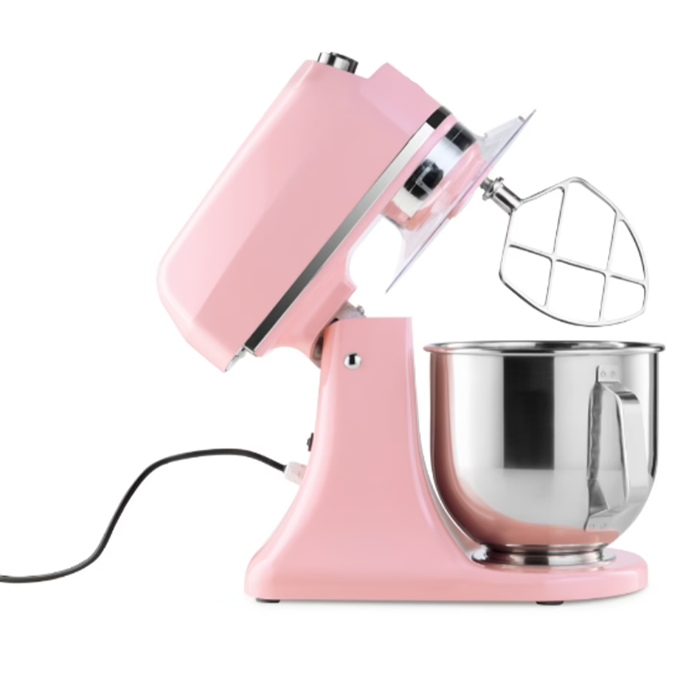 Mixer planetar 7 lt cu cap rabatabil si 11 viteze PINK - 7
