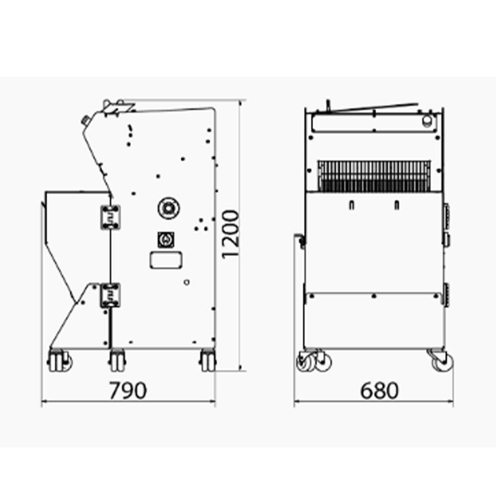 Masina pentru feliat paine automat, 1,6 cm - 1