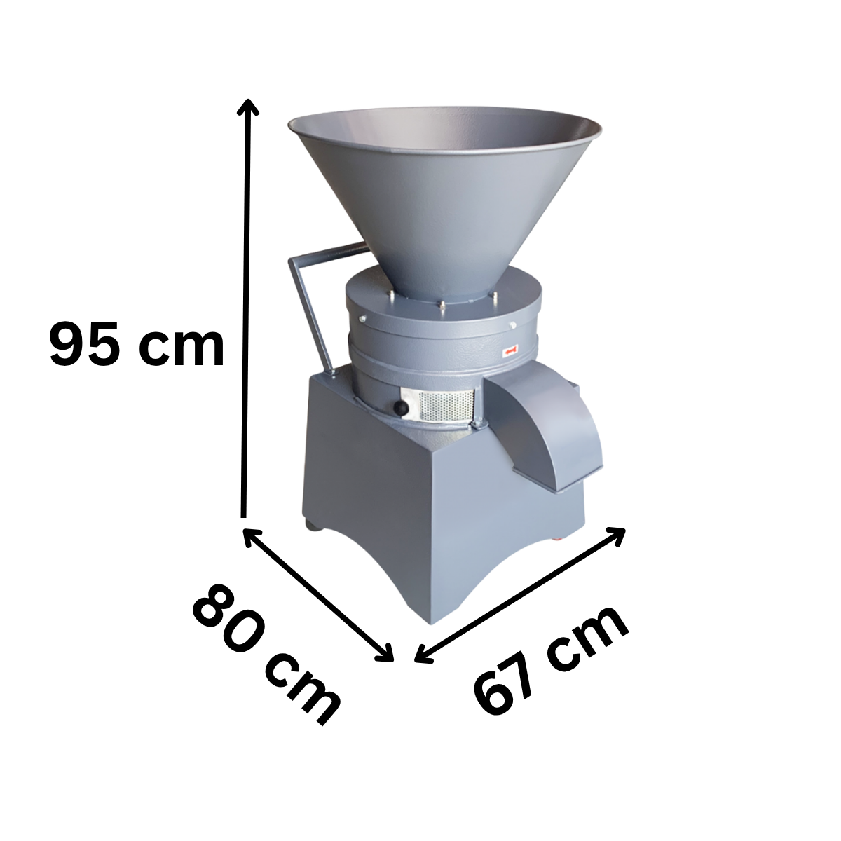 Masina Macinat Paine pentru Pesmet, 80 kg/h, Profesionala, Inox - 1