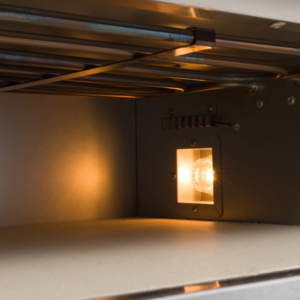 Cuptor profesional pizza cu 1 vatra, electric, baza din samota, 4 pizza x 20 cm - 7