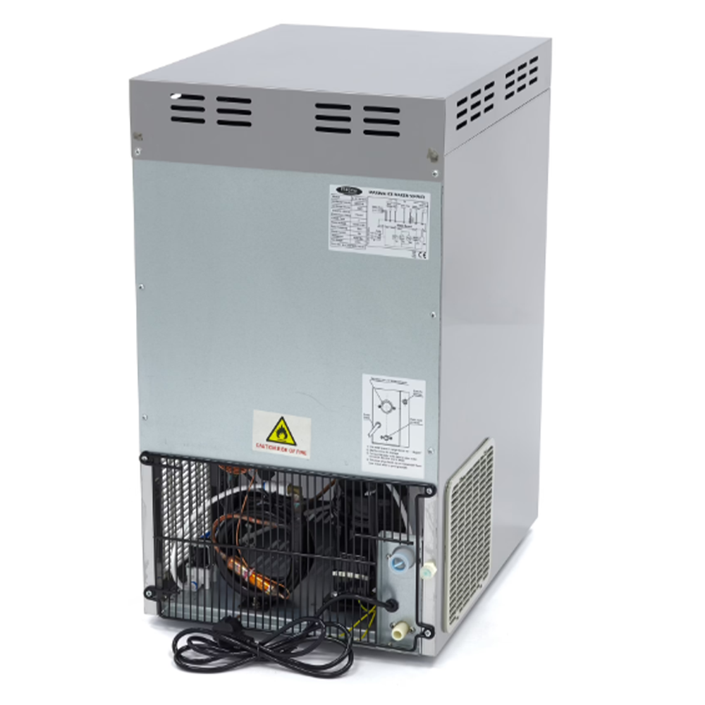 Masina fulgi de gheata profesionala, 50 kg/zi,  cu depozit si agregat intern - 2