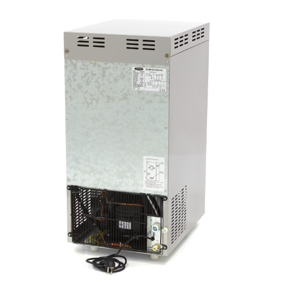 Masina fulgi de gheata profesionala, 85 kg/zi, cu depozit si agregat intern - 1