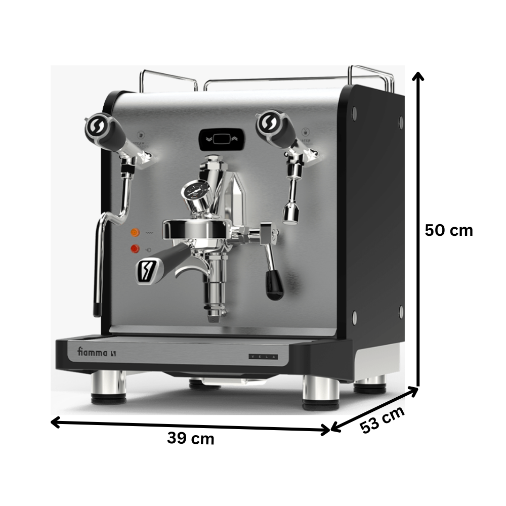 Espressor automat FIAMMA, 1 grup inteligent control digital,  inox, 39.6*53.5*49.5 cm - 4