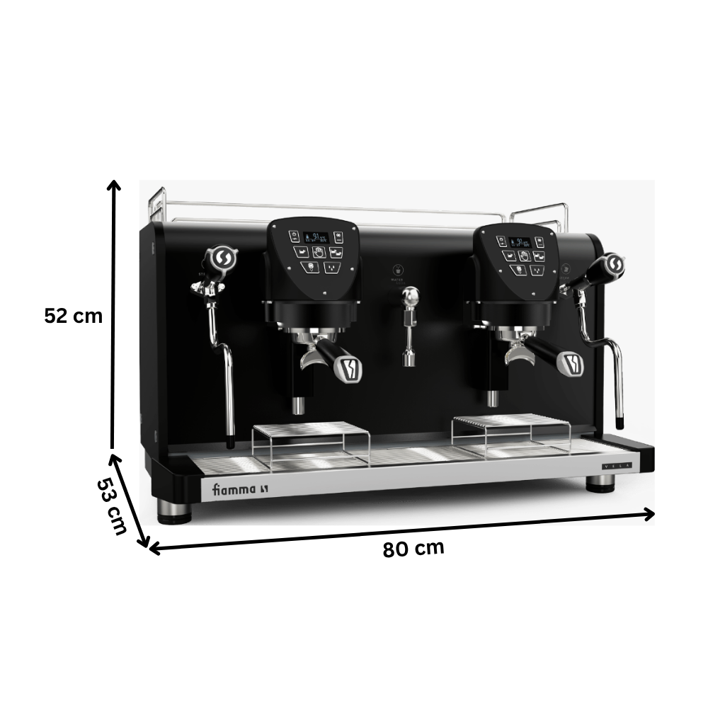 Espressor automat FIAMMA, 2 grup inteligent cu touchscreen, 3.5 – 5.5 kW, inox, 80*53.4*51.7 cm - 8
