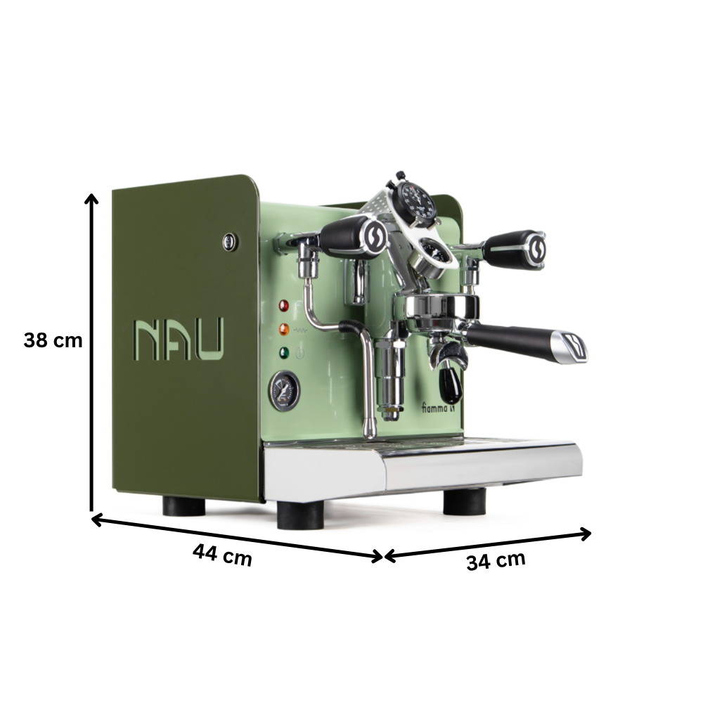 Espressor FIAMMA, manual, 1.85 kW, inox, 33.7*44*37.5 cm - 4