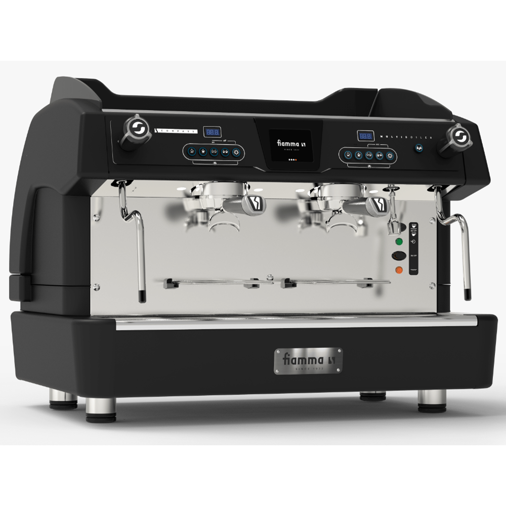 Espressor automat FIAMMA 2 grupuri, inox, 3.7 - 6.7 kW, 75*60*59 cm - 4