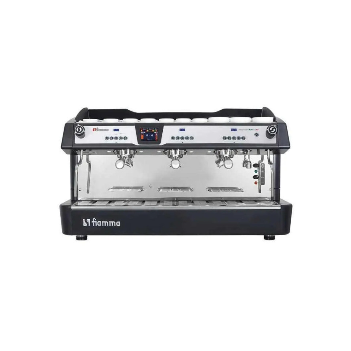 Espressor automat FIAMMA 3 grupuri, inox, 4.3 - 8.8 kW, 96*60*59 cm - 4