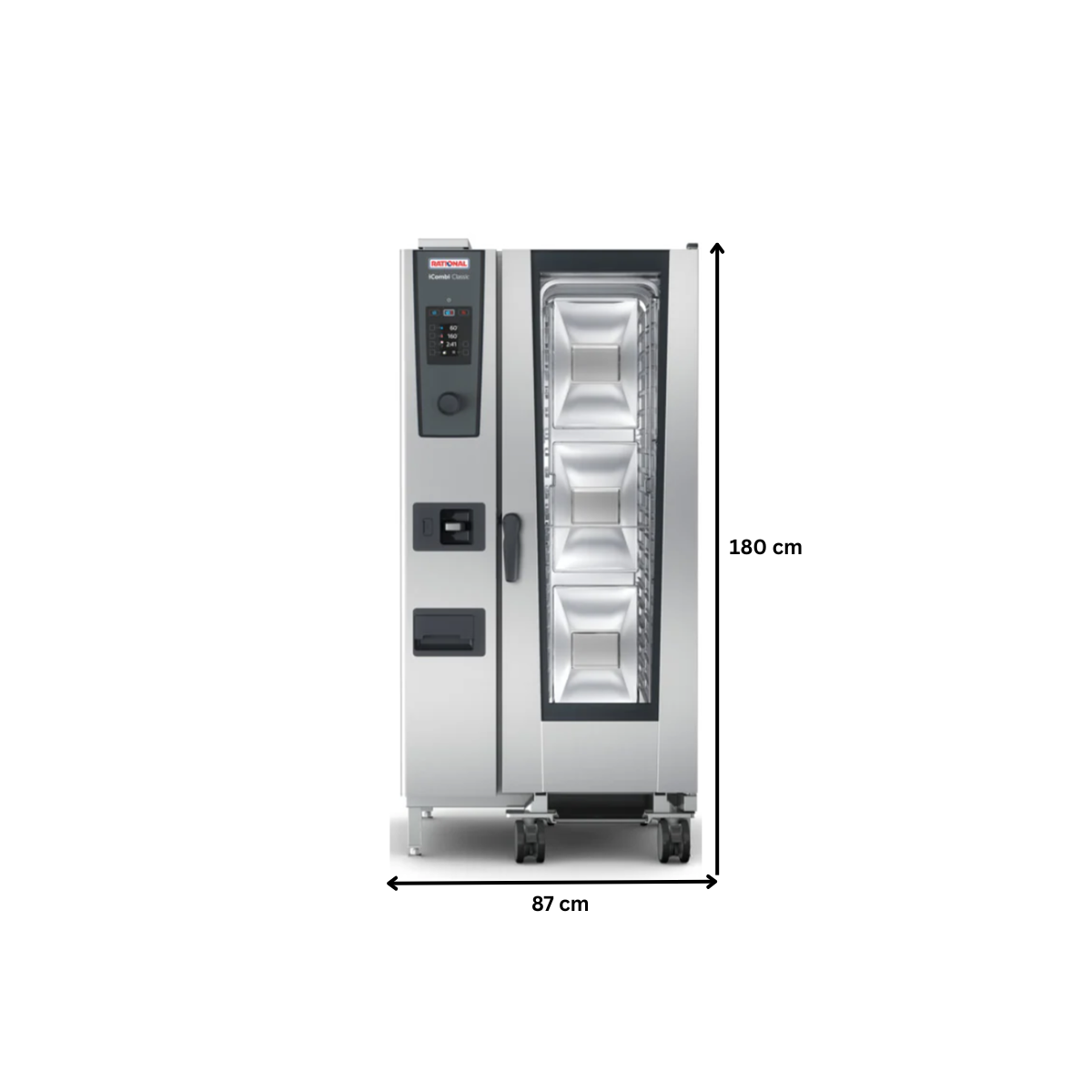 Cuptor profesional RATIONAL iCombi Classic gastro/patiserie, electric cu umidificare automata si boiler, 20 tavi GN1/1 - 4