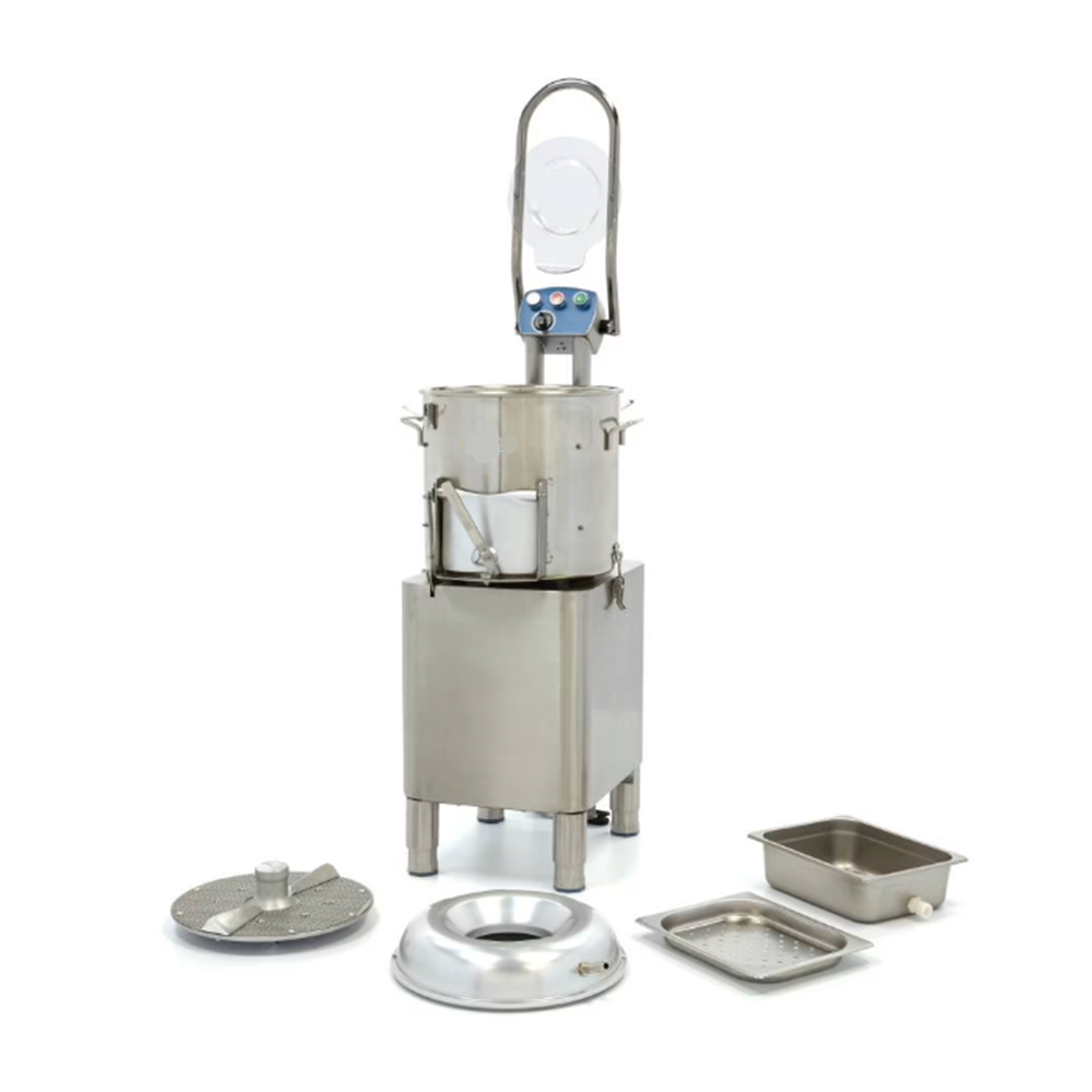 Masina de curatat cartofi 20 kg - motor monofazic - 4