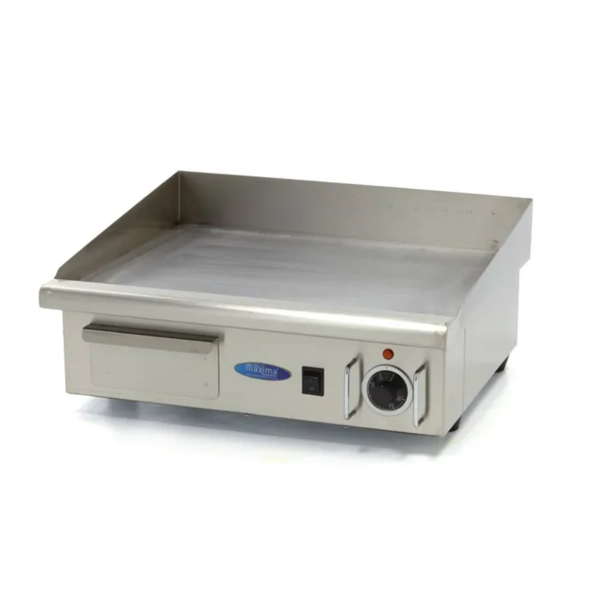 Grill electric profesional cu suprafata neteda MAXIMA - 0