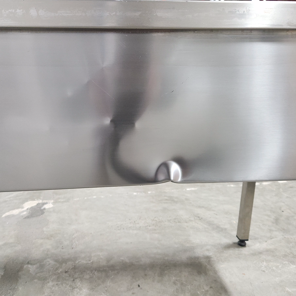 Spalator cu 1 cuva pe partea dreapta si picurator, inox, 180*70*85 cm - 2