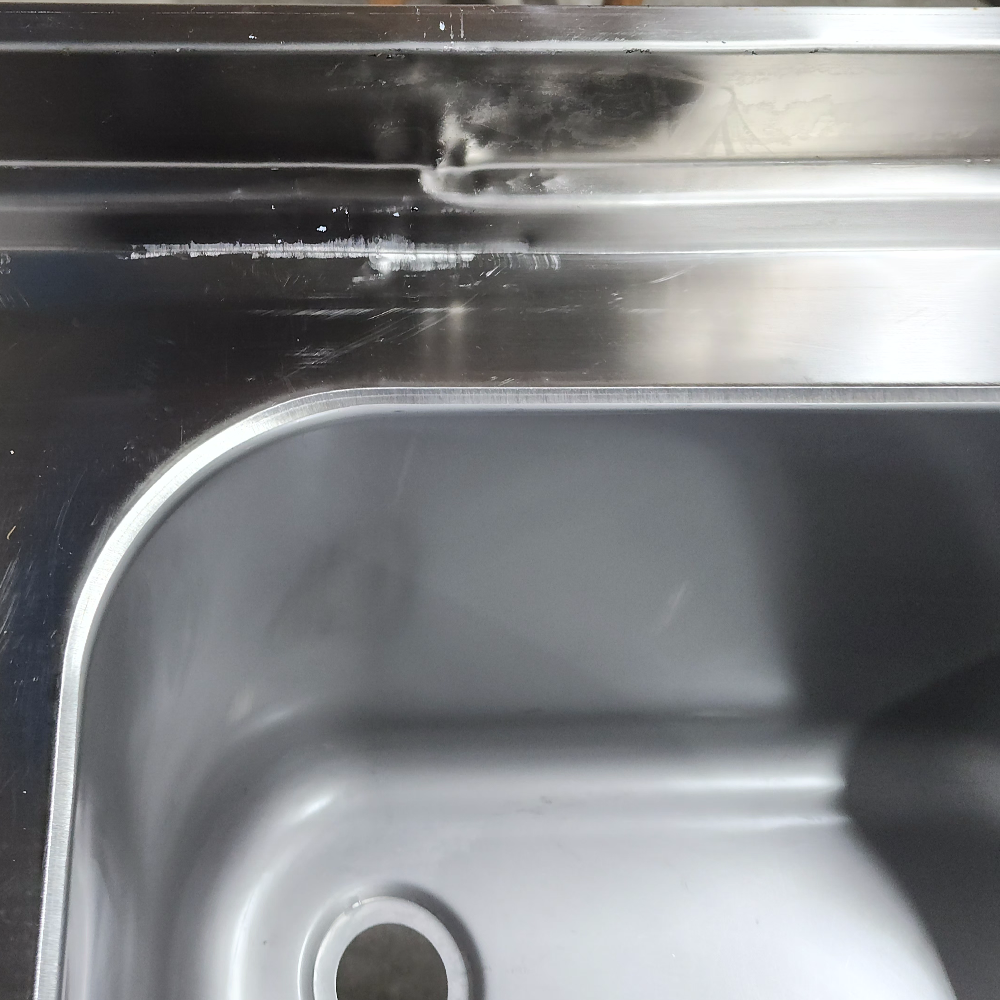 Spalator cu 1 cuva pe partea dreapta si picurator, inox, 180*70*85 cm - 3