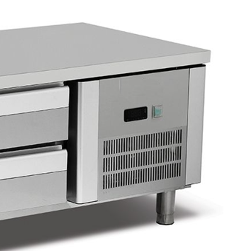 Masa congelare undercounter, profesionala, inox, 4 sertare GN 2/3, 160*60*55 cm - 2