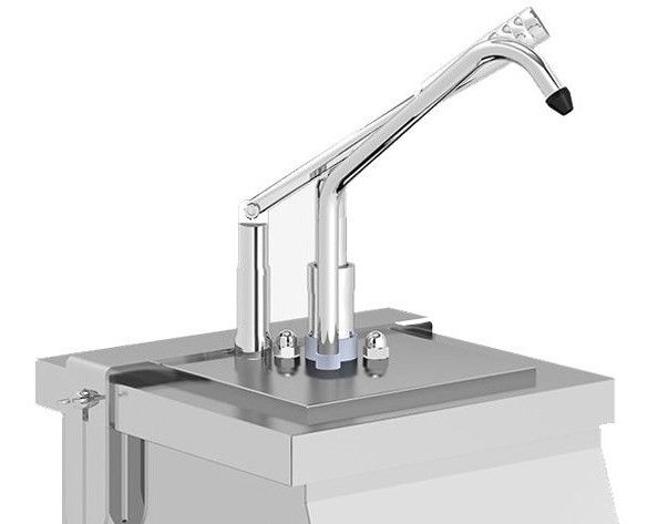 Dozator pentru sosuri calde, Bain-marie 1*GN 1/4 - 1