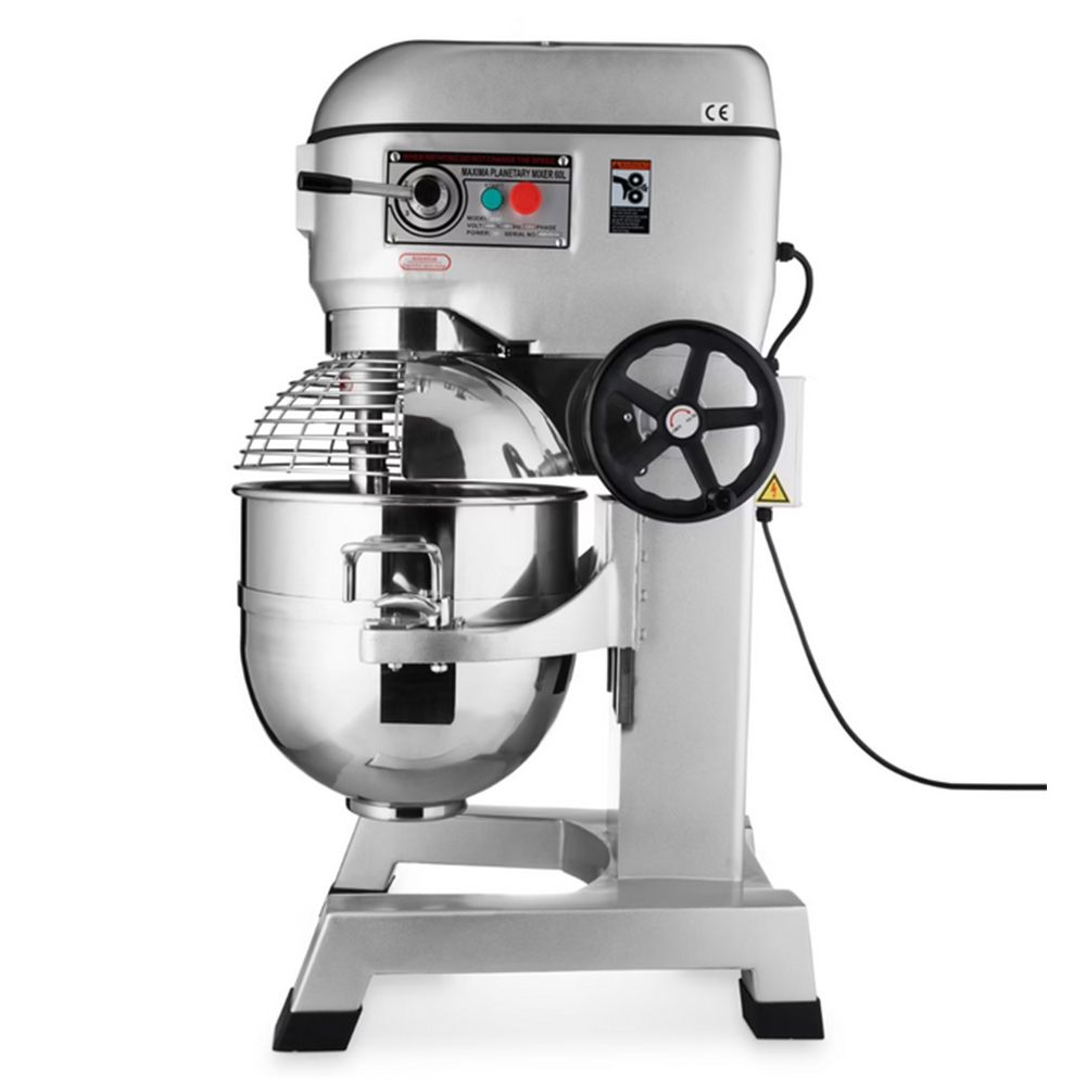 Mixer planetar, cu cap fix, 3 viteze, 60 lt, 2000W, 72*65*130 cm - 2