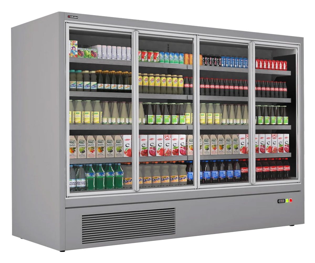 Raft frigorific pentru carne-mezeluri-lactate-bauturi 198 cm - motor interior - 0