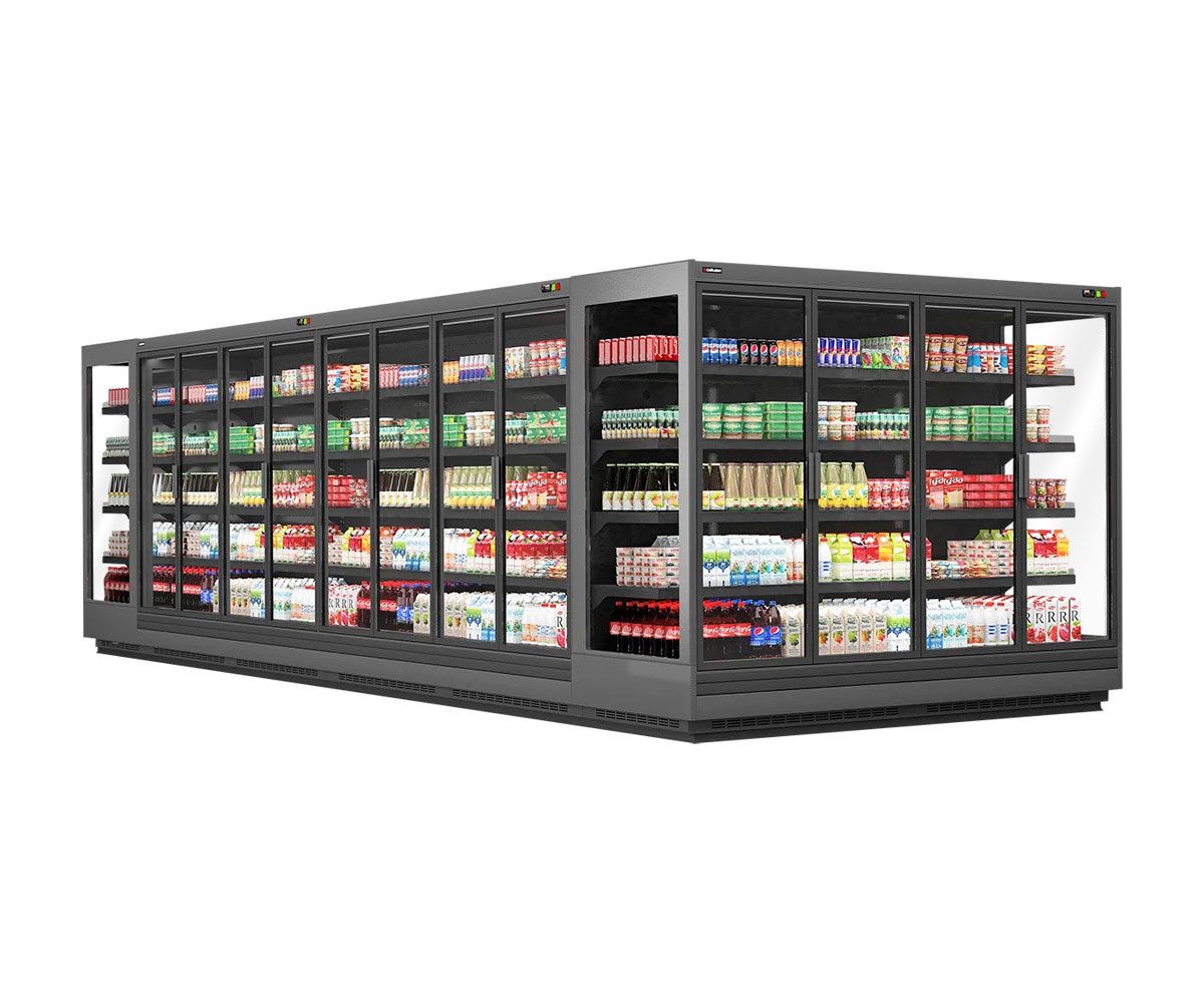 Raft frigorific pentru carne-mezeluri-lactate-bauturi 250 cm - motor exterior - 2