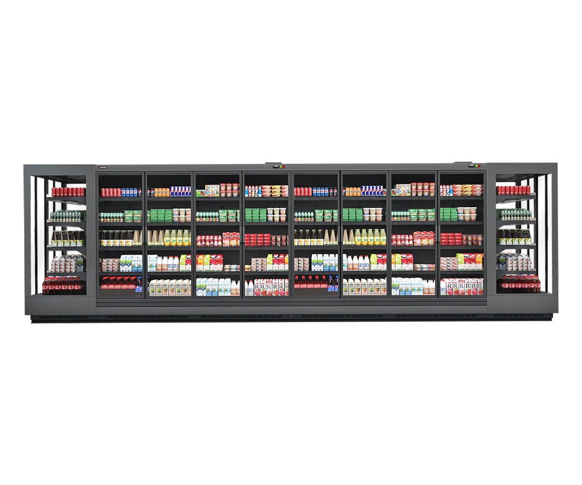 Raft frigorific pentru carne-mezeluri-lactate-bauturi 312 cm - motor exterior - 1