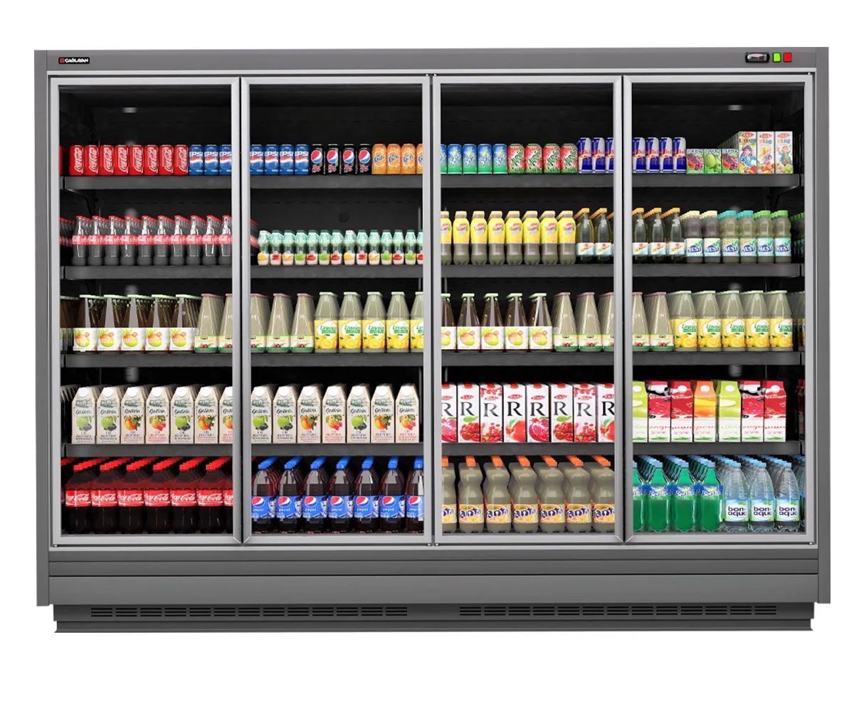 Raft frigorific pentru carne-mezeluri-lactate-bauturi 375 cm - motor exterior - 1